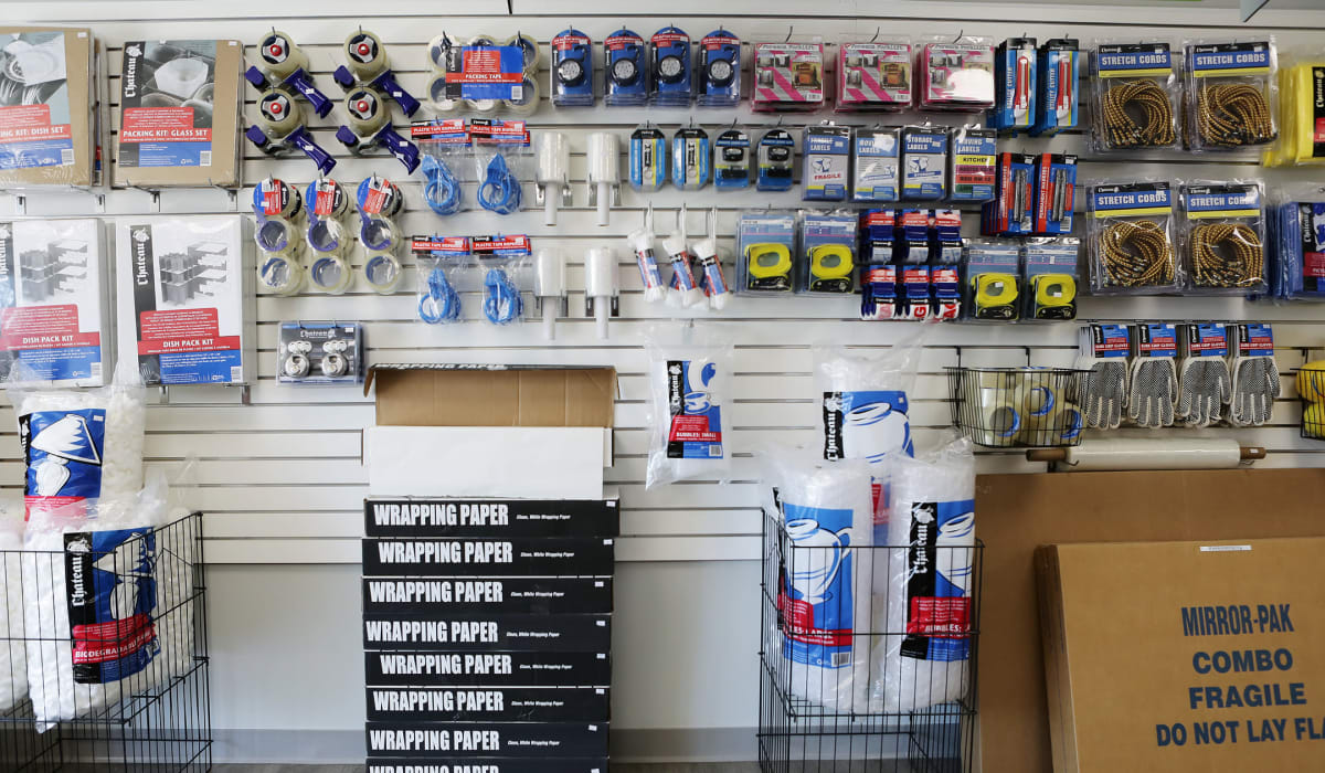 Packing supplies available at Midgard Self Storage in Murfreesboro, Tennessee