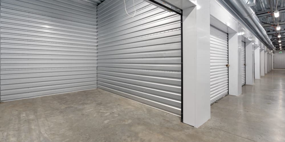 Indoor climate controlled units at StorQuest Self Storage in Cerritos, California