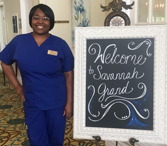 Shandrka Allen, Resident Care Associate at Savannah Grand of Bossier City in Bossier City, LA