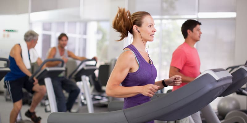 residents working out at Shelton Circle in Virginia Beach, Virginia