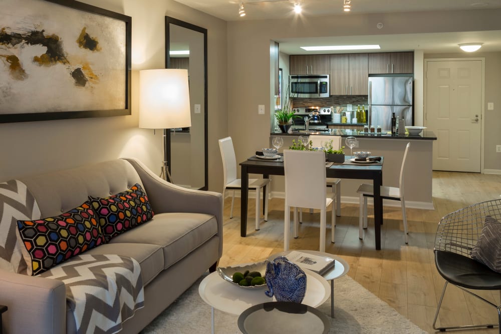 Renovated apartment at Meridian at Courthouse Commons