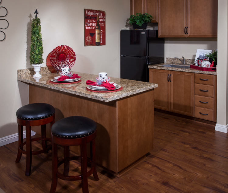 kitchen at Kirkwood Orange in Orange, California