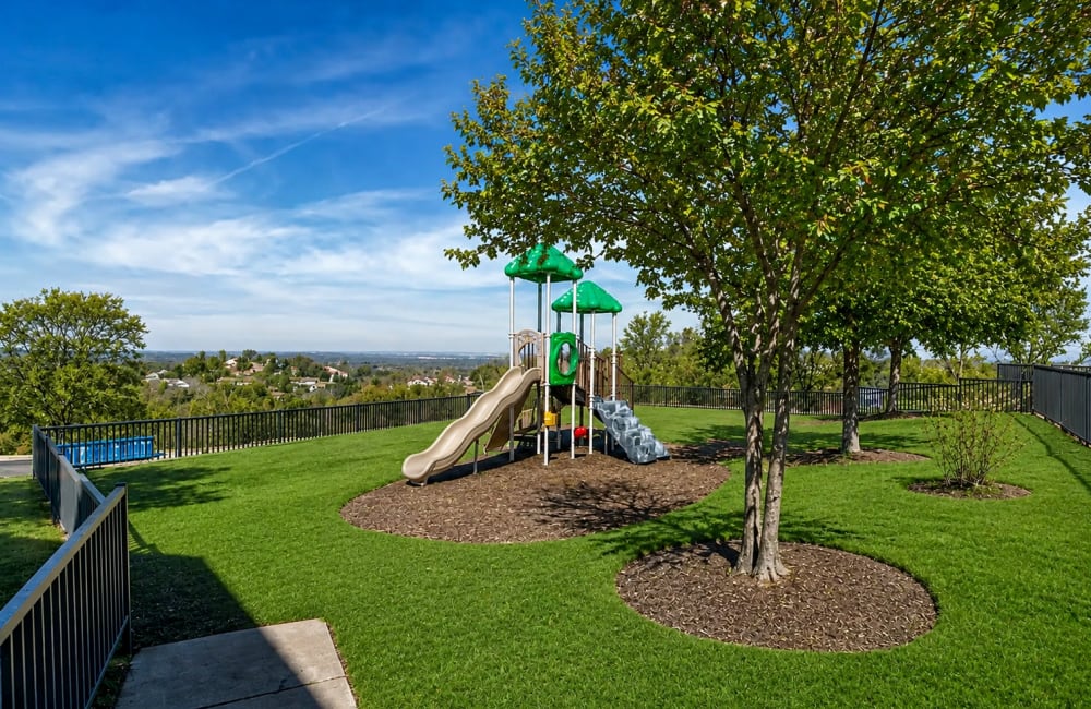 Community playground at Mountain Brook Townhomes in Nashville, Tennessee
