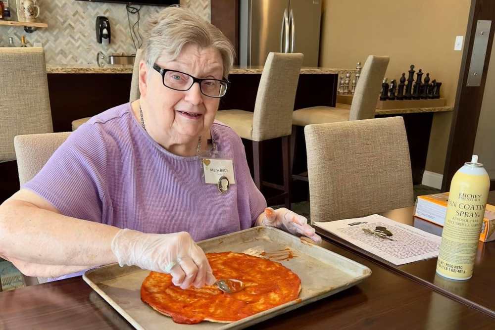 Residents of Legacy Living Fishers in Fishers,Indiana