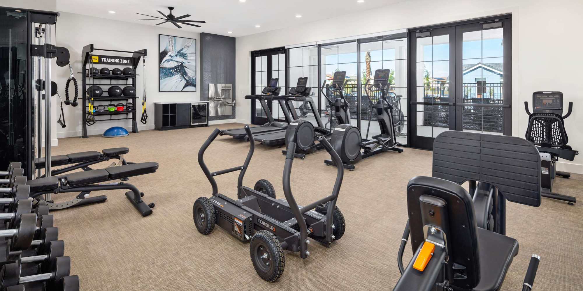Photo of the Gym at at Atwell at Folsom Ranch in Folsom, California