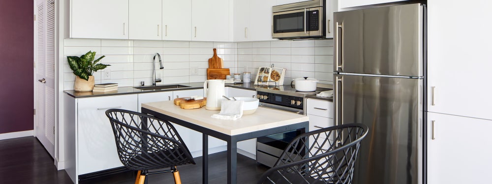 A modern kitchen at Ambrose in Bremerton, Washington