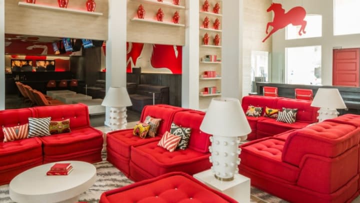 Resident clubhouse of The Scarlet