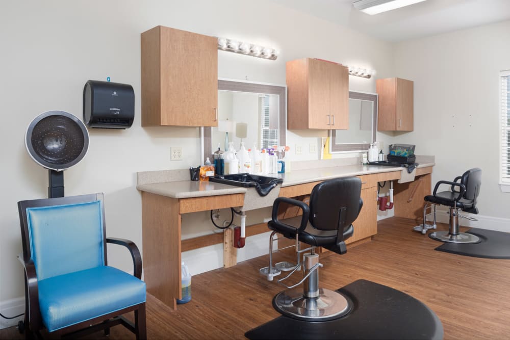 Salon at Harmony at Chantilly in Herndon, Virginia