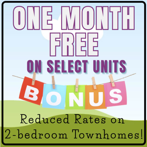 Lavera At Lake Highlands Spring Special One month free one select apartments at Lavera Bonus - reduced rent on 2 bedroom townhomes - Lease by April 30th
