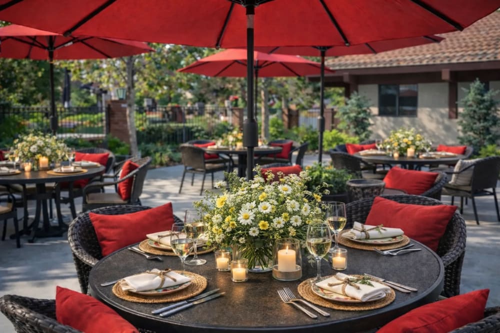  Dining room area at Clarendon House Apartments Ray Stone Inc.