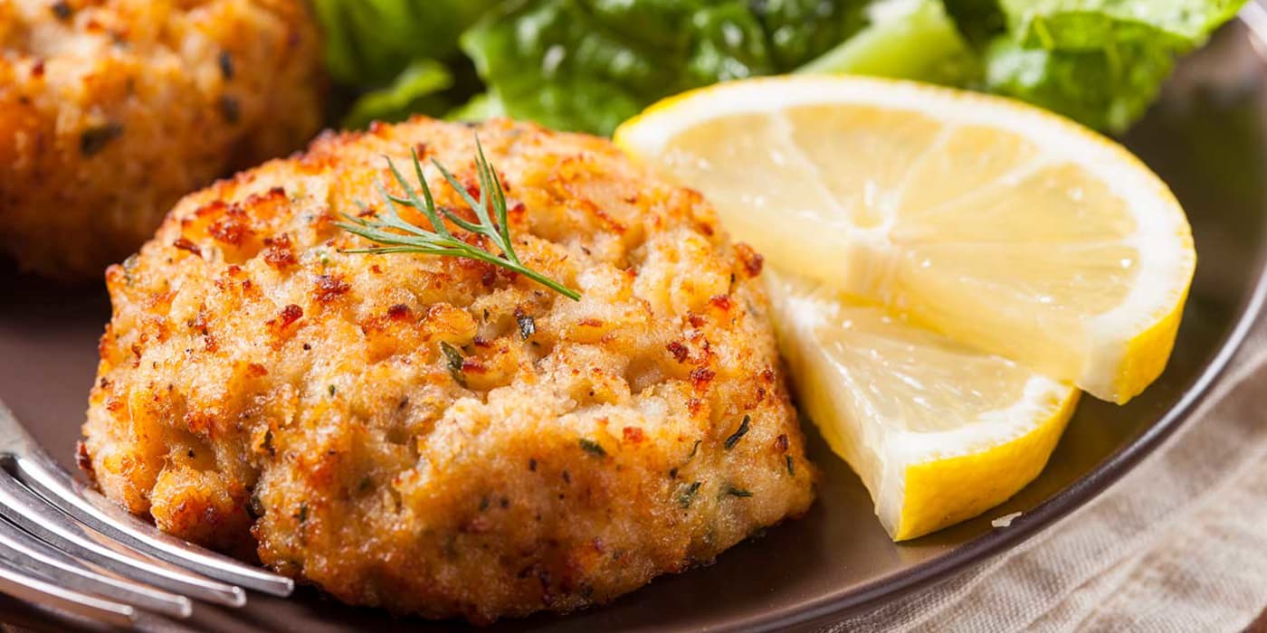 Get crab cakes near Oxford Manor Apartments in Washington