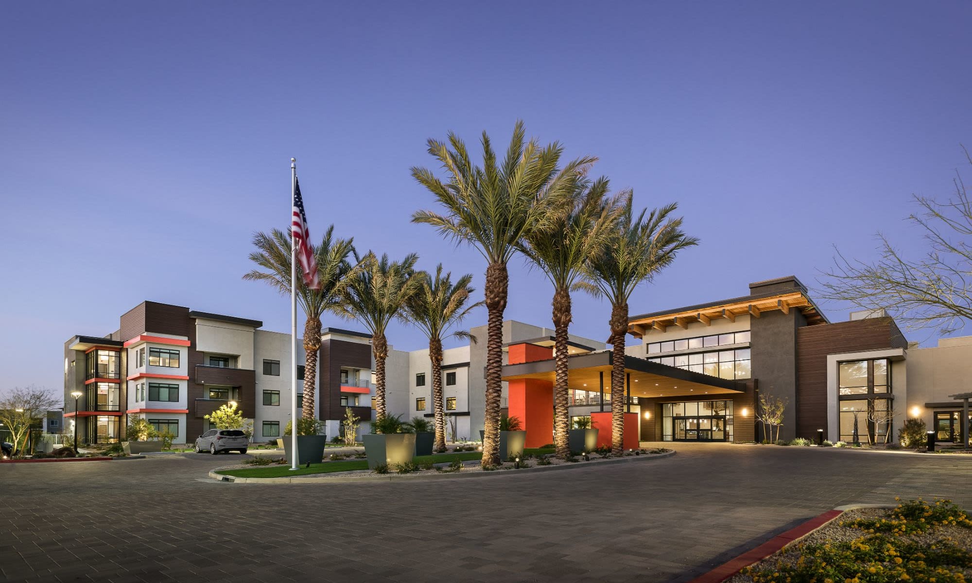 Front Entrance at Clearwater Mayo Blvd in Phoenix, Arizona