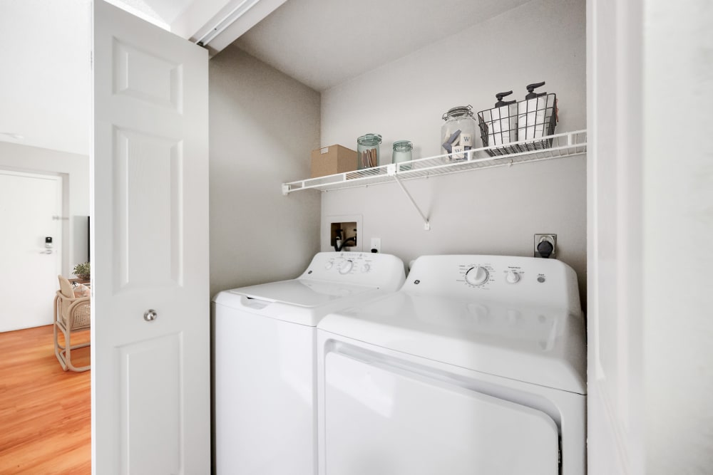 Apartments with a washer and dryer at Bay Ridge at Nashua Apartments in Nashua, New Hampshire