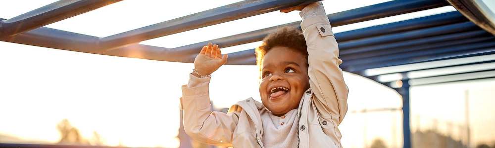 Play area at Eight Mile House in Stockton, California
