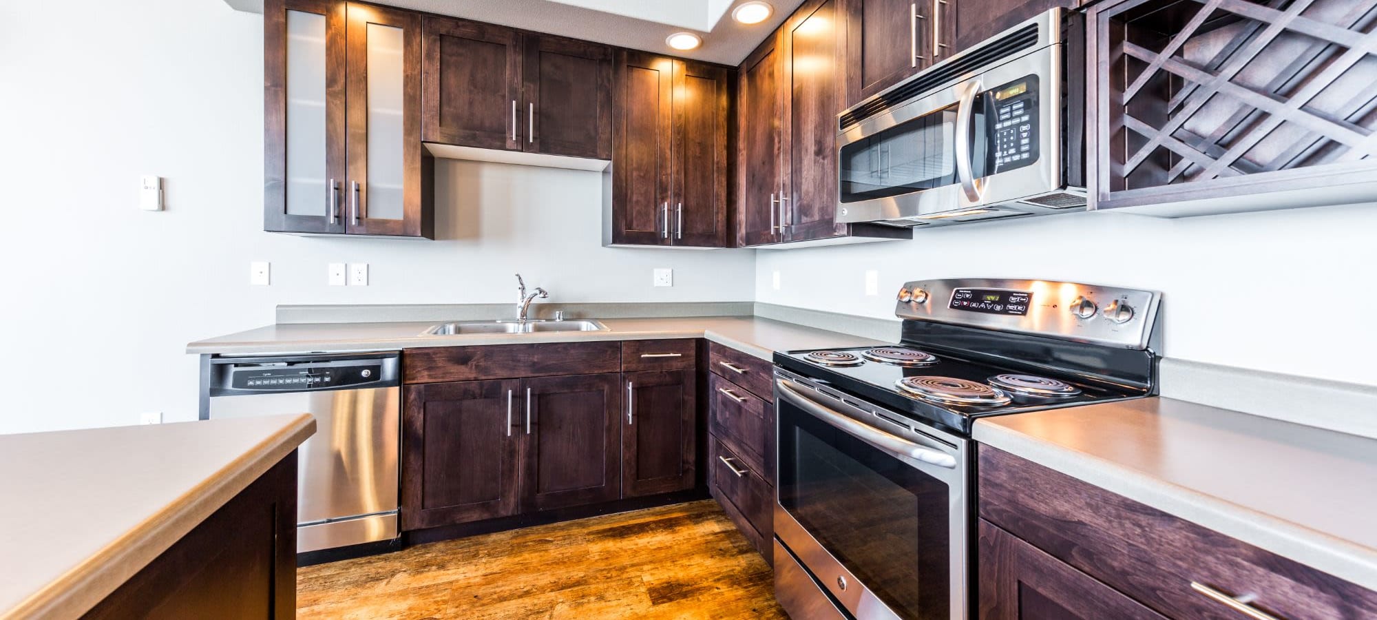 Floor plans at Copperline at Point Ruston in Tacoma, Washington