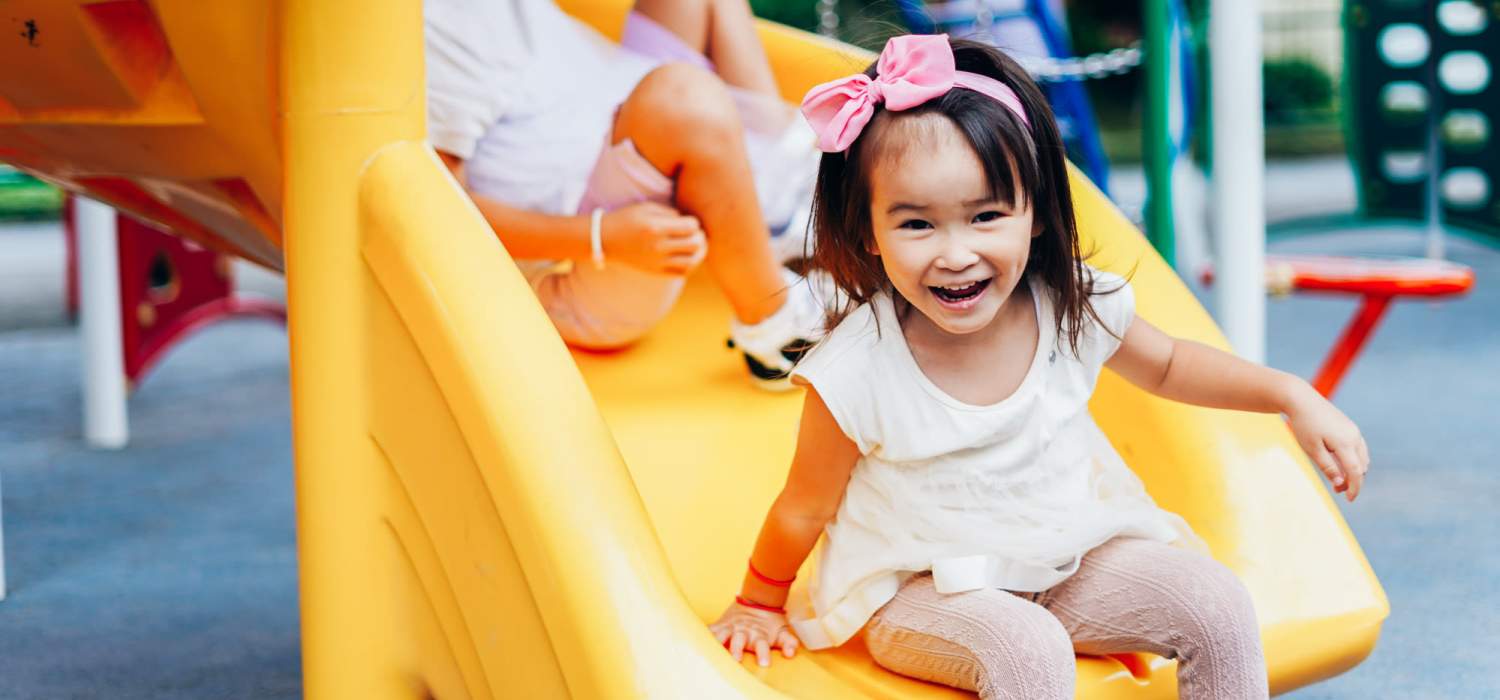Resident kid playing at Farrington Trace in Greenville, North Carolina