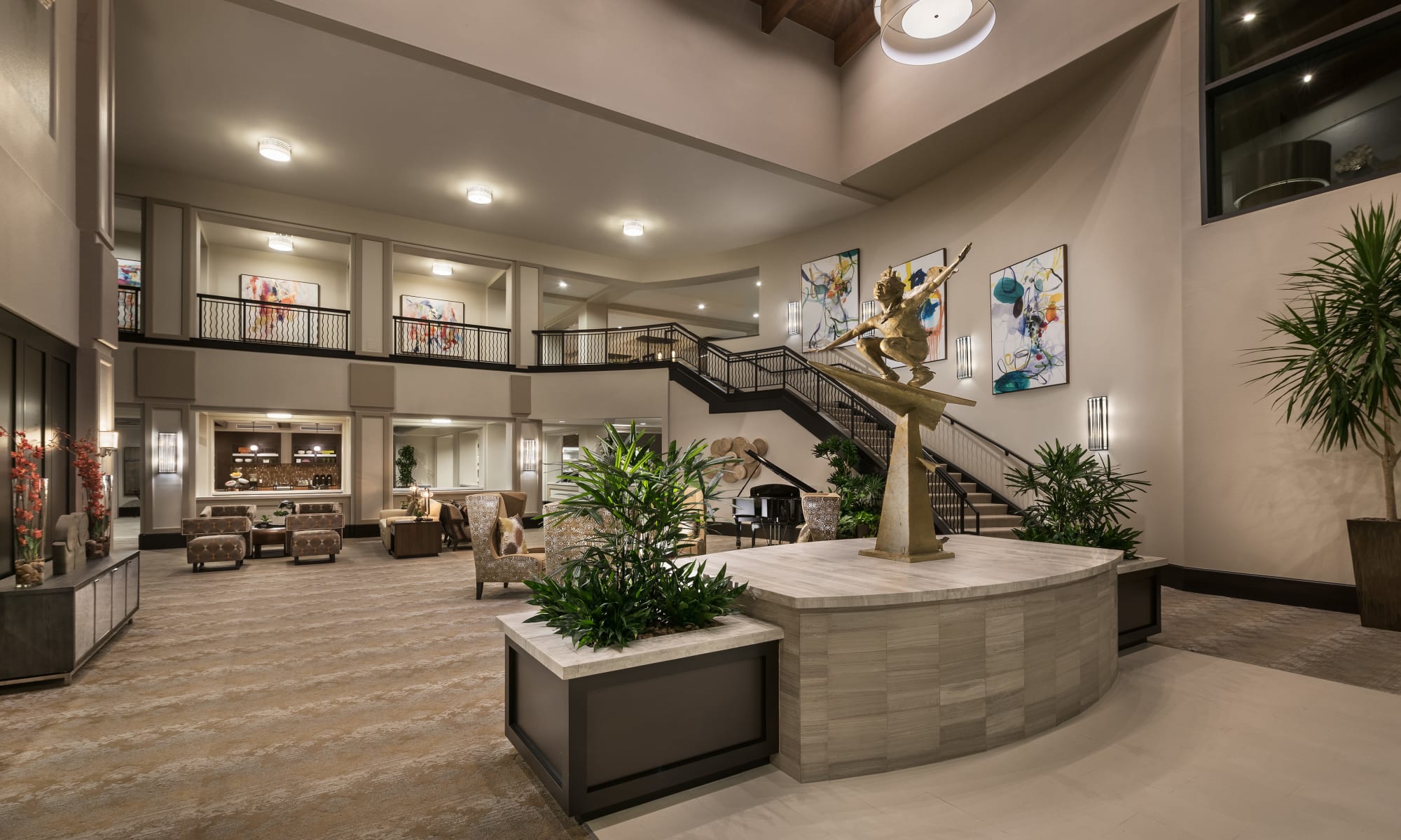 Lobby at Clearwater Ahwatukee in Phoenix, Arizona