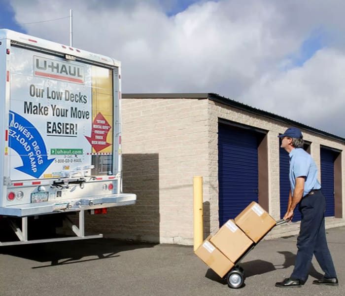 Midgard Self Storage in Murfreesboro, Tennessee, has moving trucks for rent