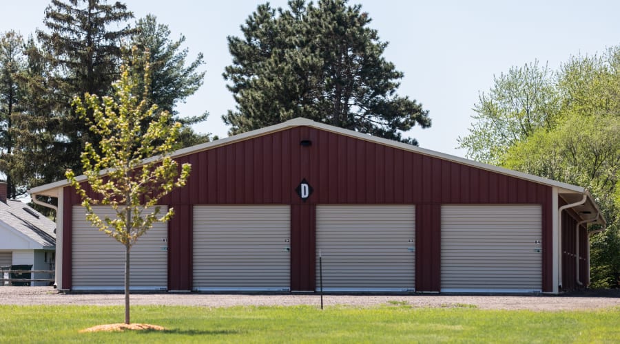 Exterior of outdoor units at KO Storage in Black River Falls, Wisconsin