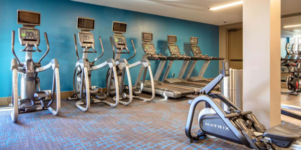 Fitness center at at The Residences at Annapolis Junction in Annapolis Junction, Maryland