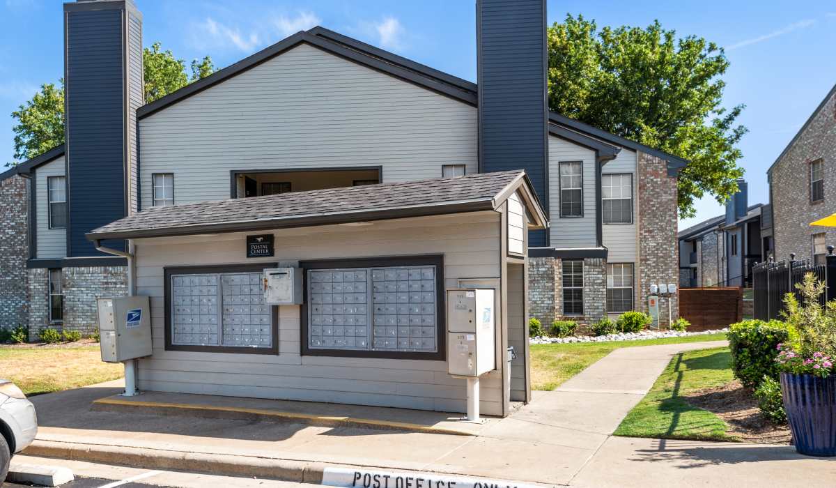 Mailbox at Belmont Estates in Arlington, Texas