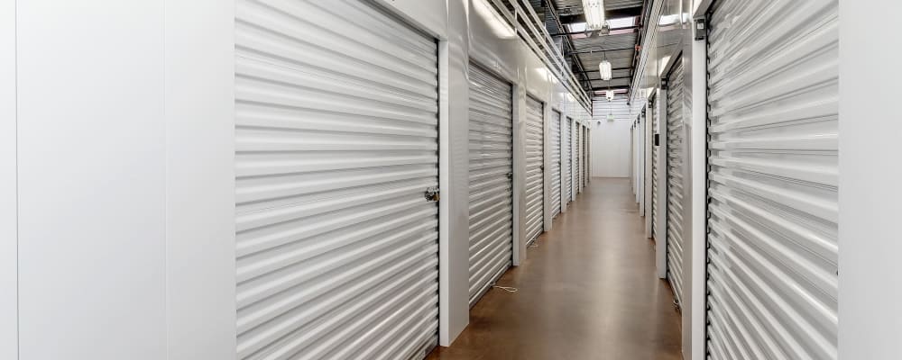 Interior storage units available at YourSpace Storage in Lutherville, Maryland
