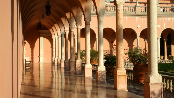 Exterior view of the Ringling Museum of Art