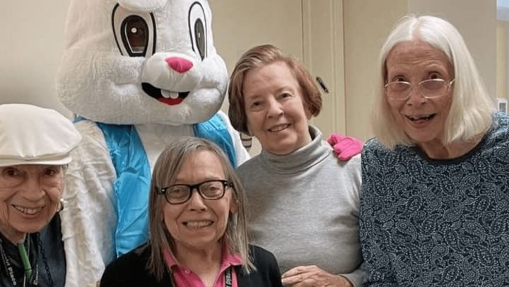 Easter at Emerald Place Memory Care in Glenview Illinois