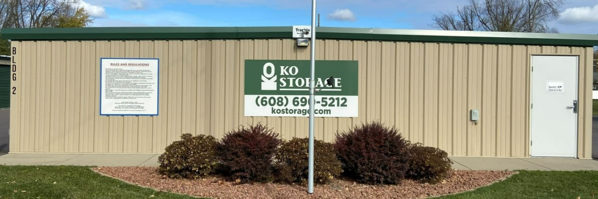 Map and directions to KO Storage in Portage, Wisconsin
