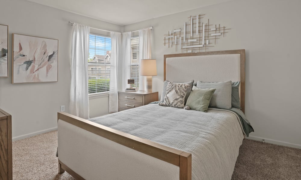 Bedroom at Winchester Apartments in Amarillo, Texas