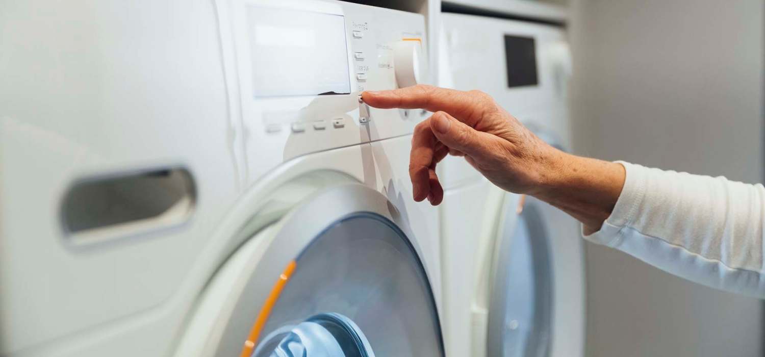 Washer and dryer at Arlington Trace in Greenville, North Carolina