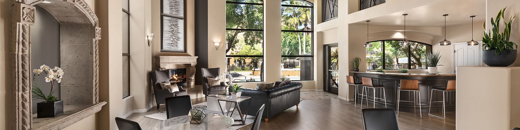 Floor plans at The Retreat at the Raven in Phoenix, Arizona