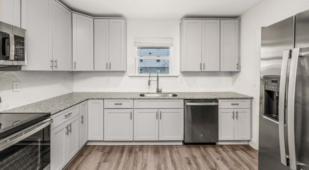 Kitchen at Aspire at Old Guard in Columbus, Georgia 