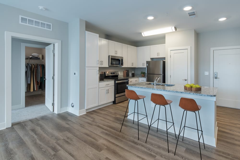 Spacious kitchen and dining area at Palmer's Creek, Fredericksburg, Virginia