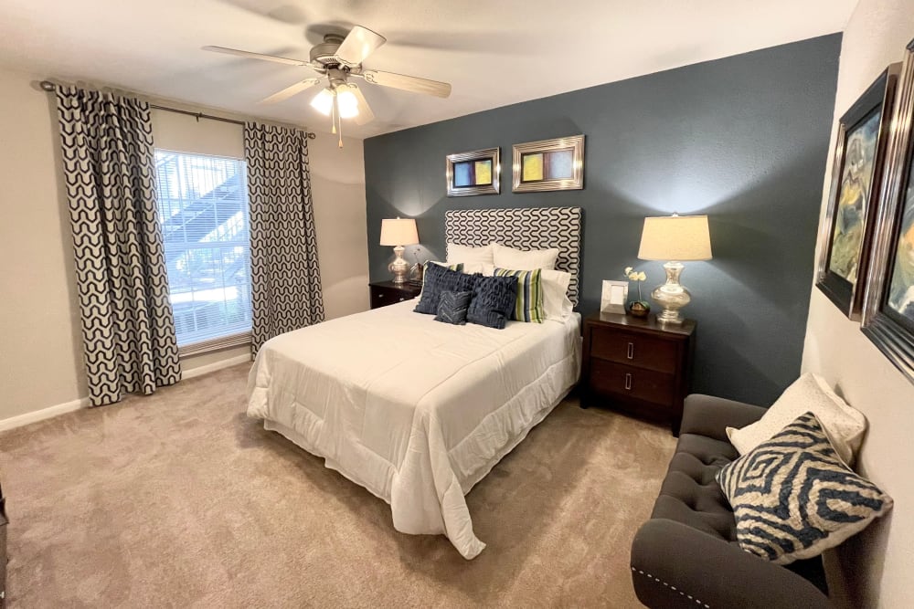 Spacious Bedroom at The Abbey at Briar Forest in Houston, Texas