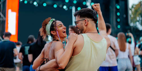 Residents enjoying at an event near The Washburn in Memphis, Tennessee