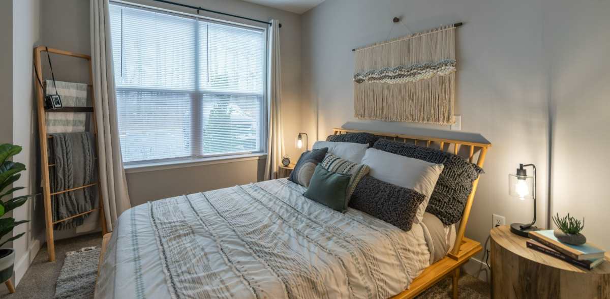 Bedroom at Attain at Harbour View, Suffolk, Virginia