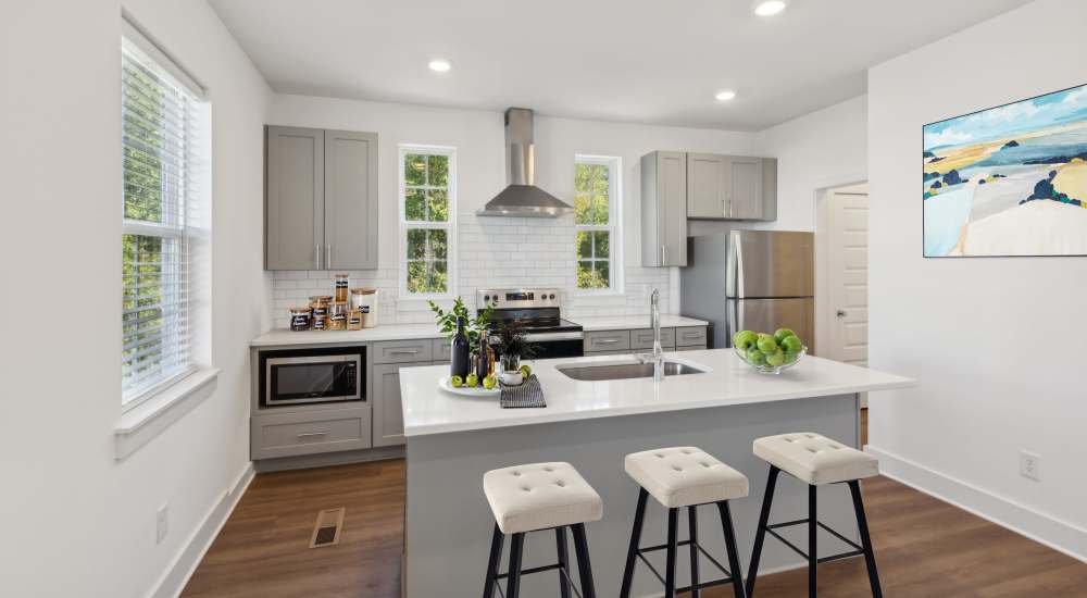 Kitchen at The Rowan in Antioch, Tennessee