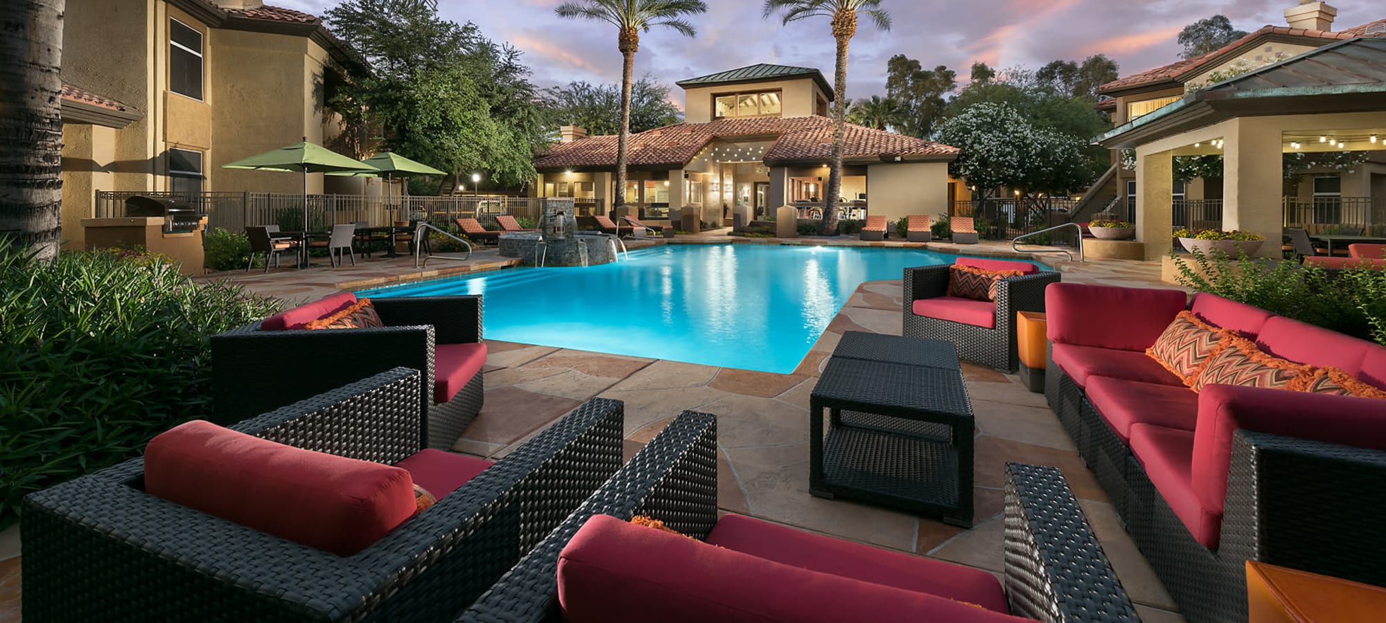 Swimming pool at Bellagio in Scottsdale, Arizona