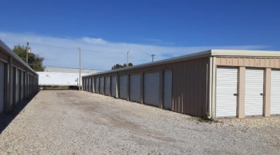 Boat and auto storage at KO Storage in Hutchinson, Kansas