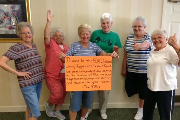 FOX women's success at Chestnut Knoll in Boyertown, Pennsylvania