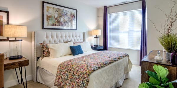 Cozy and spacious bedroom at The Residences at Annapolis Junction in Annapolis Junction, Maryland