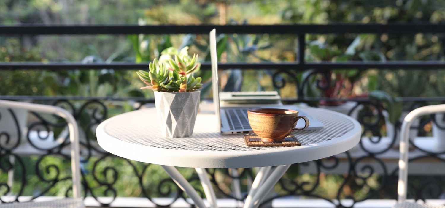 Private Patio at McCalla Greene in Milan, Michigan