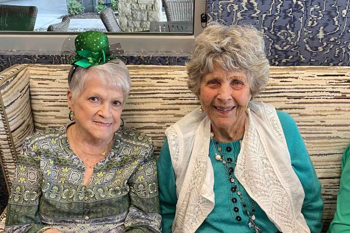 Friends together at an event Watermere at the Preserve in North Richland Hills, Texas