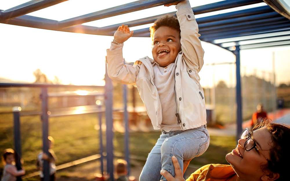 Playground at Aspen Village in Broken Arrow, Oklahoma