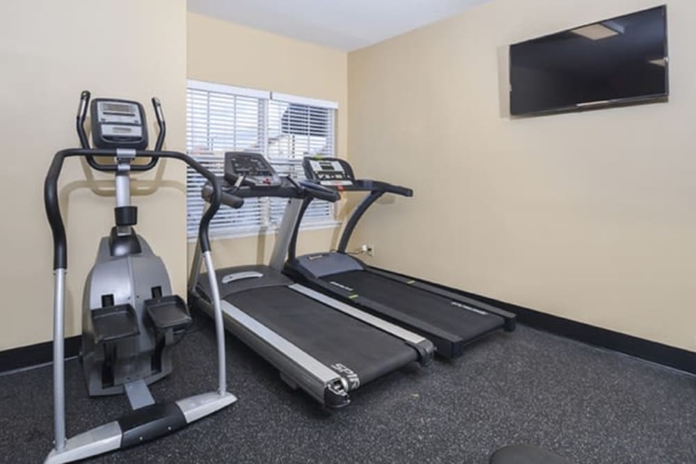 Fitness center at Iron Ridge in Elkton, Maryland
