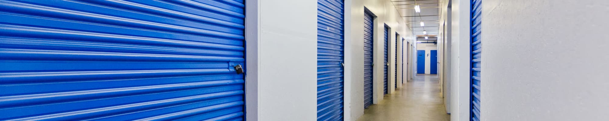 Storage offerings at A-American Self Storage