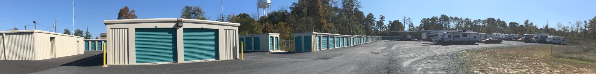 Units for rent at Heath Road Self Storage in Macon, Georgia