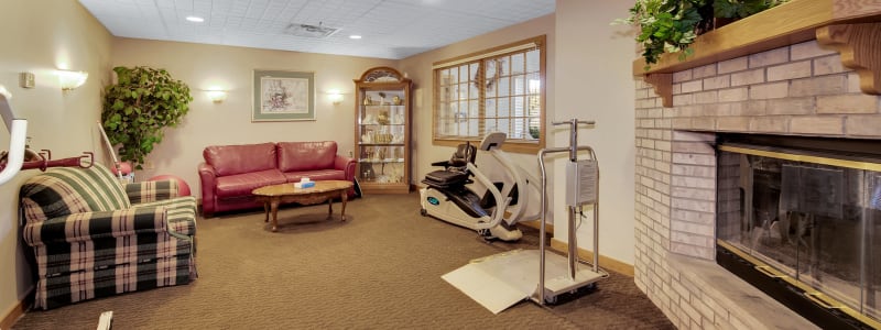 Sitting room at Wellington Place at Biron in Wisconsin Rapids, Wisconsin