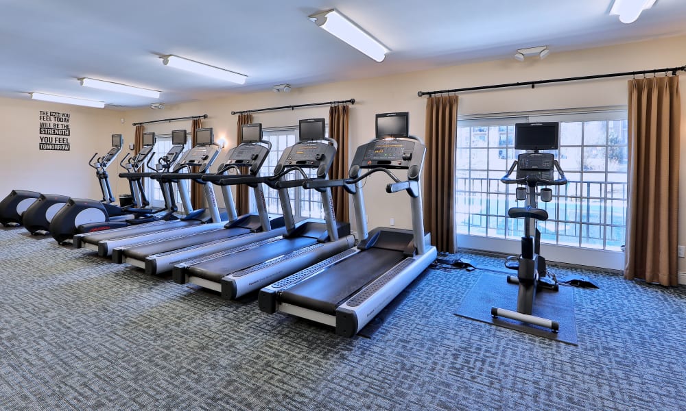 Cardio Area at Charleston Place Apartment Homes in Ellicott City, Maryland